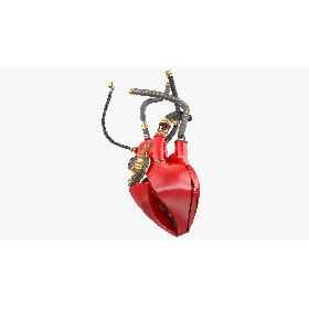 Sci-Fi Artificial Cyber Heart 3D model